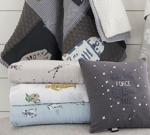 Star Wars Organic Muslin Swaddle Set Of 3