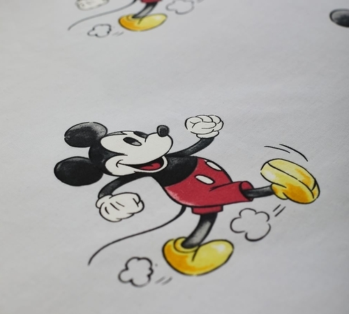 Organic Disney Mickey Mouse Duvet Cover & Standard Sham
