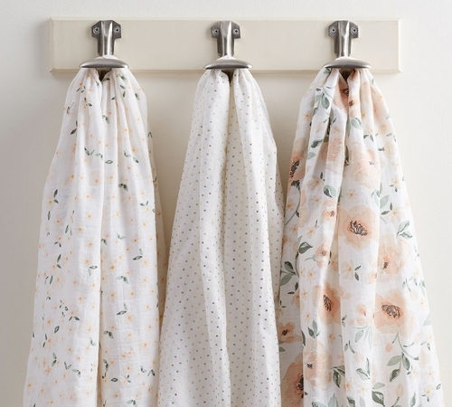 Meredith Muslin Swaddle Set Of 3