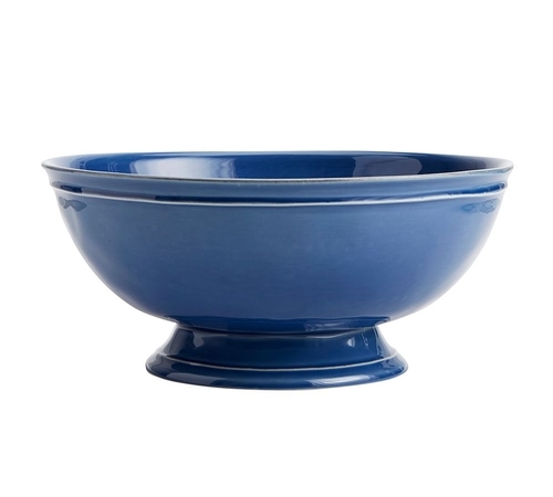 Cambria Stoneware Footed Serving Bowl