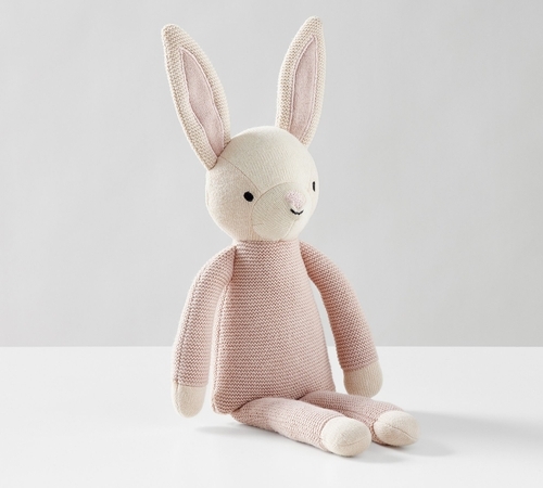 Organic Knit Plush Bunny