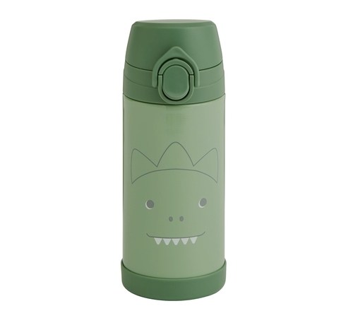 Colby Olive Dino Critter Water Bottle