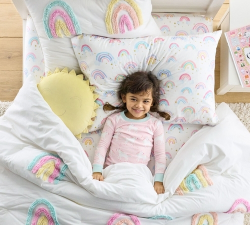 Candlewick Rainbow Comforter and Sham