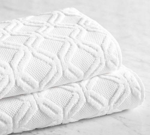 Blakely Organic Sculpted Hydrocotton Towels