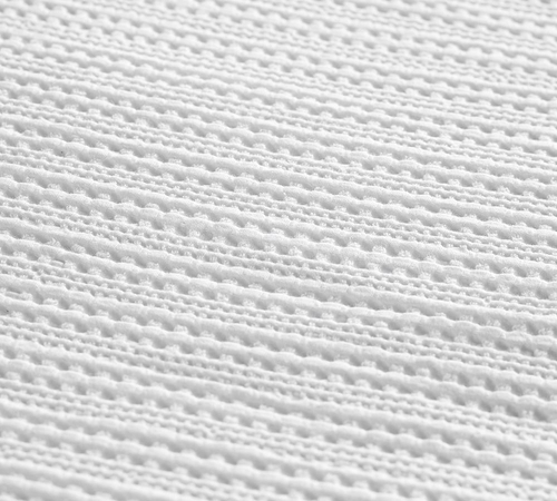 White Honeycomb Cotton Duvet Cover