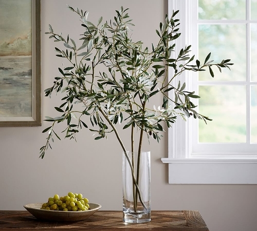 Faux Olive Branch