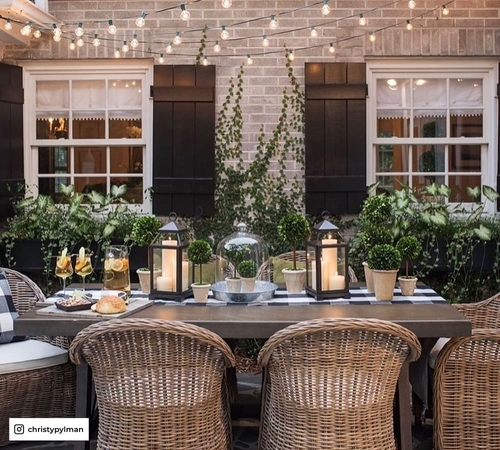 Malta Glass & Metal Indoor/Outdoor Lantern - Bronze Finish