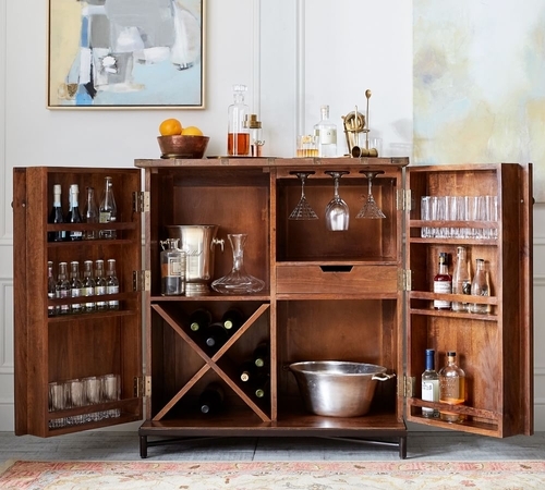 Timor 38.5 Inches Bar Cabinet