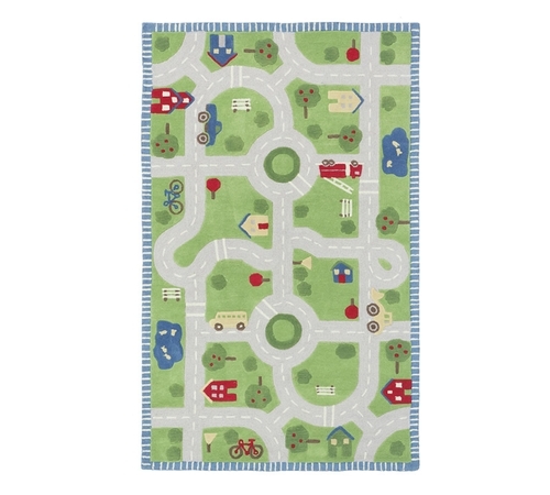 3-D Activity Play in the Park Rug