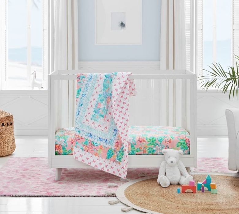 Sloan Acrylic Convertible Crib