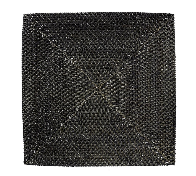 Tava Handwoven Rattan Square Placemat