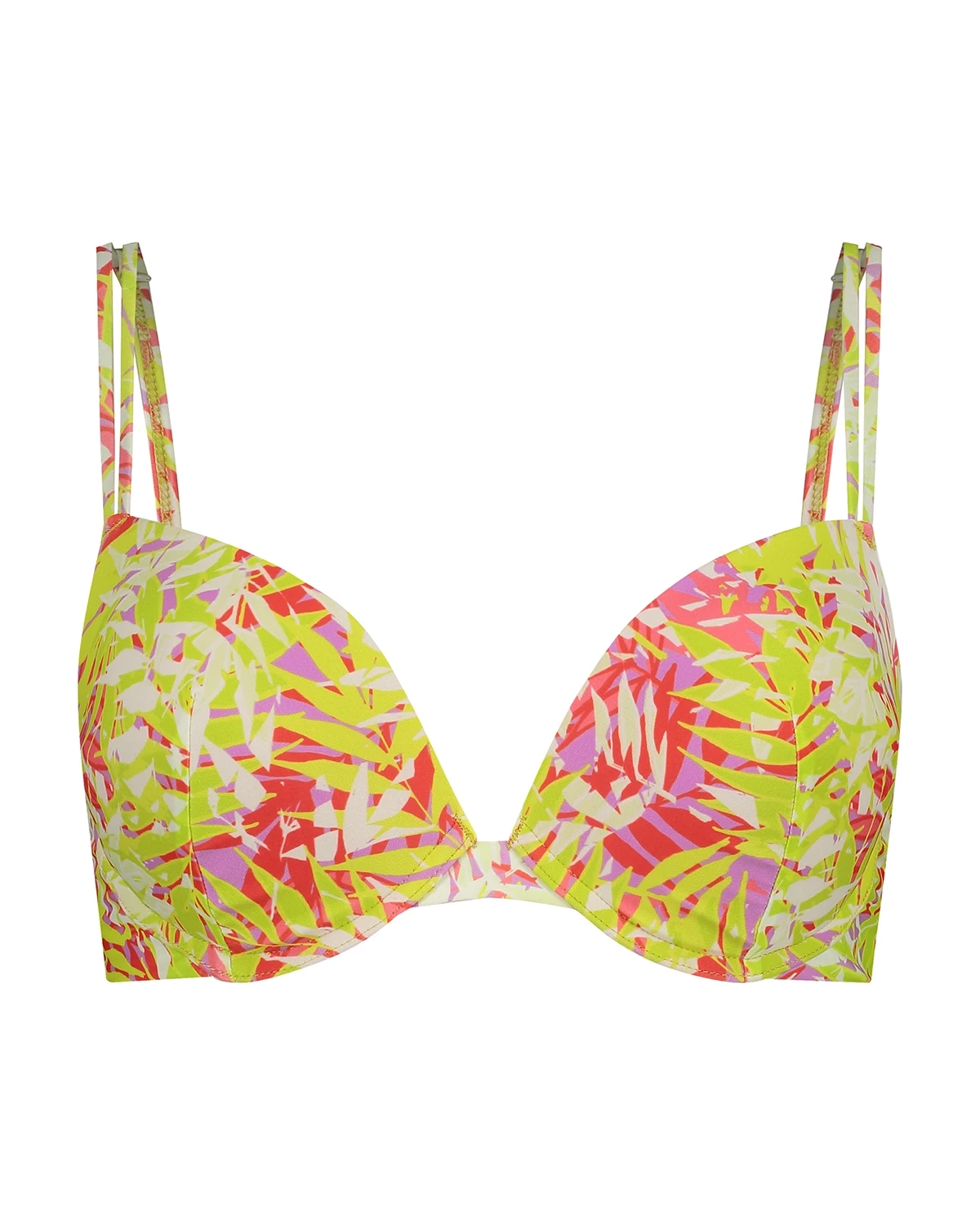 Padded push sale up bikini top