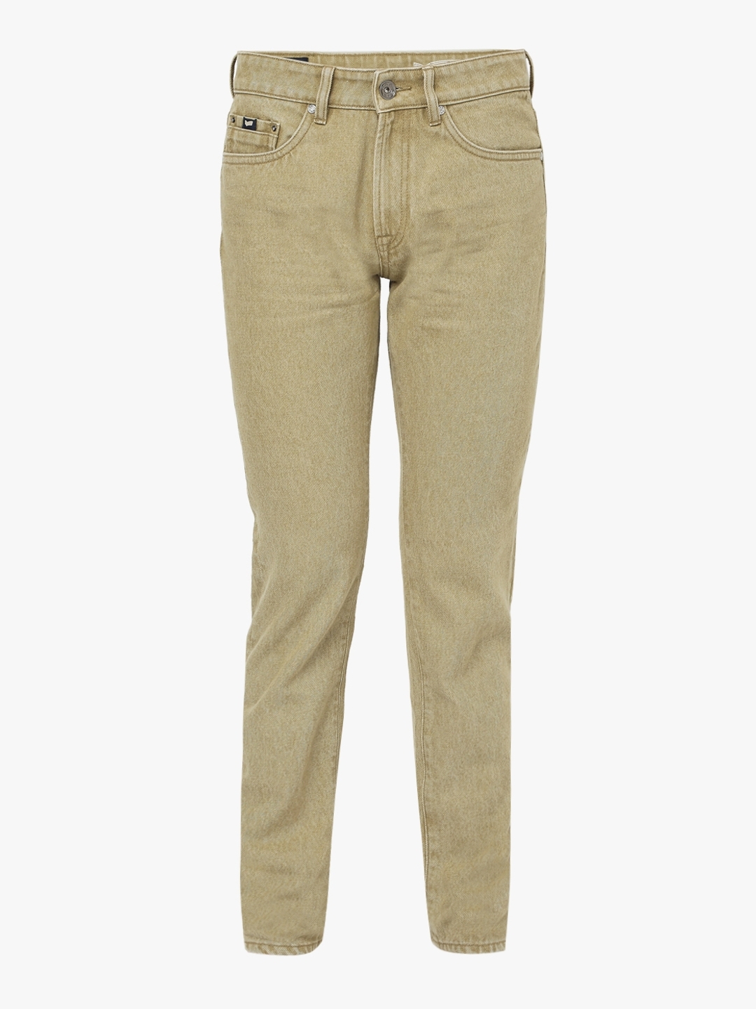 Buy Men Cream Solid Carrot Fit Casual Trousers Online  752892  Peter  England
