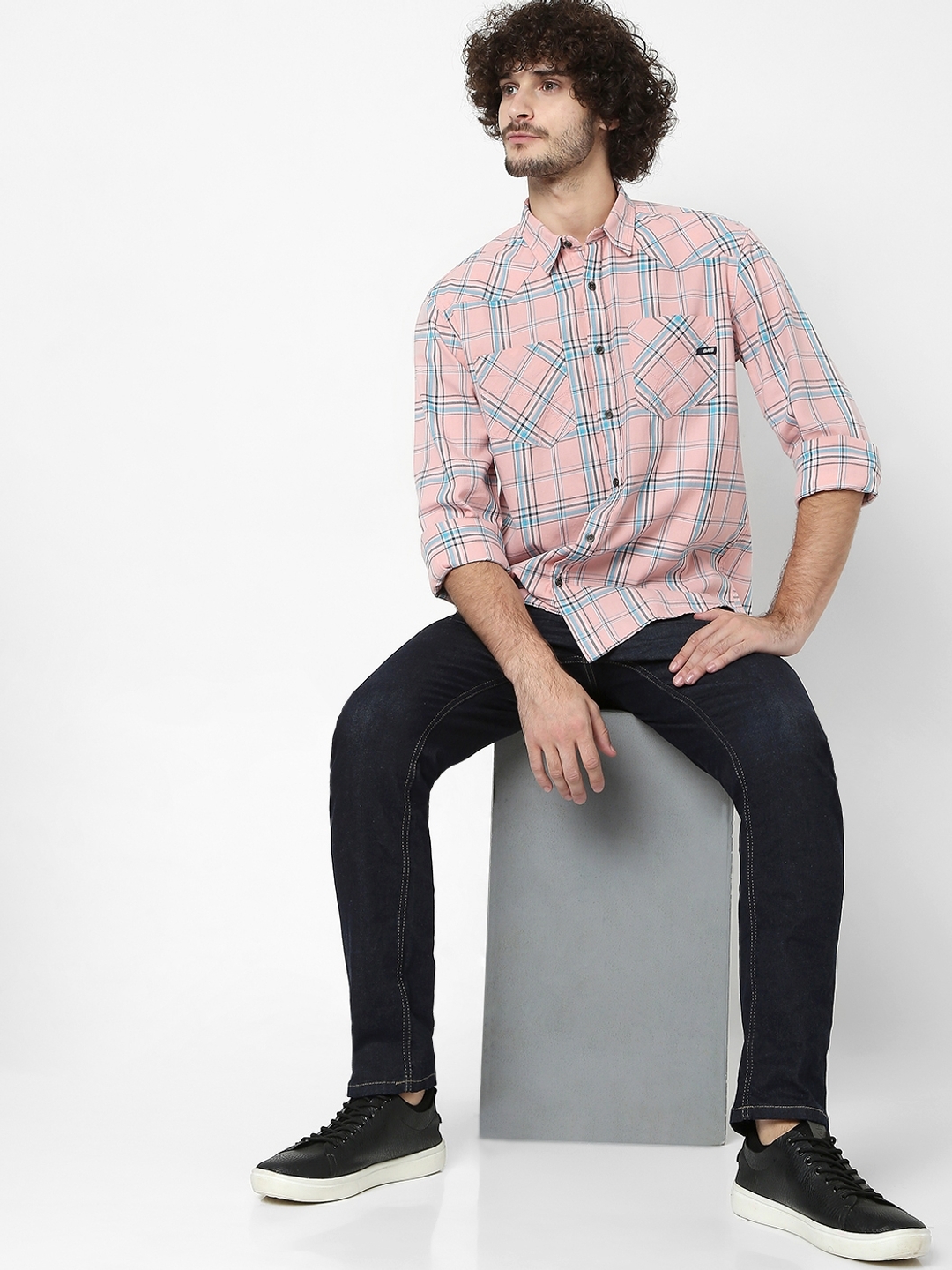 relaxed fit shirt mens