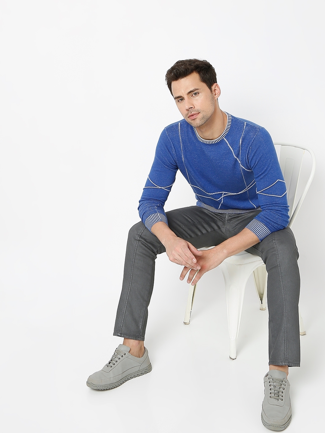 Men's COOPER IN knitted slim fit sweater
