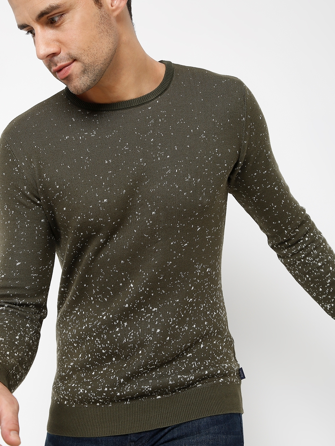 Men's KRISTO IN knitted slim fit sweater