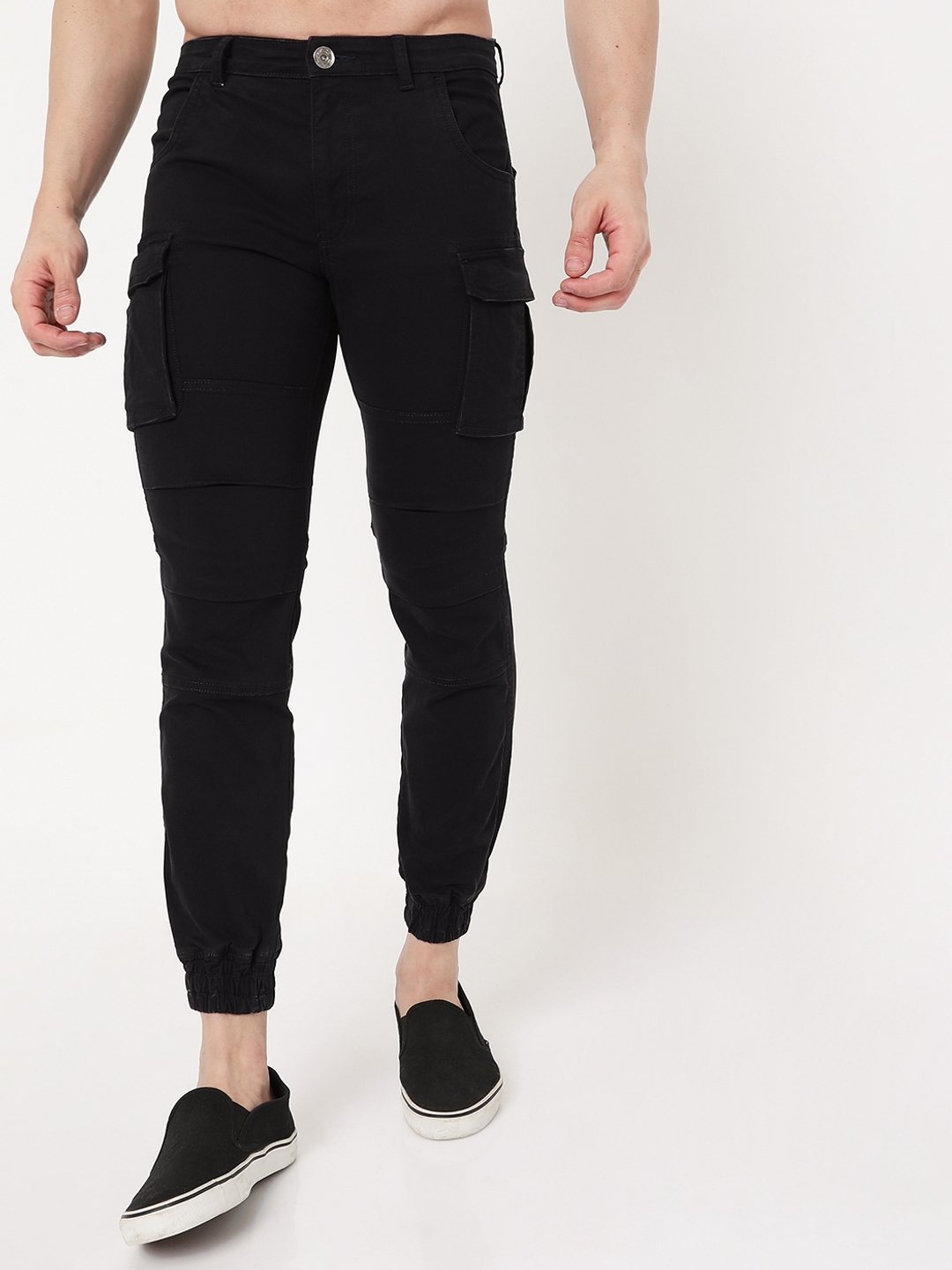 Middle grey melange Skinny fit tracksuit bottoms - Buy Online | Terranova