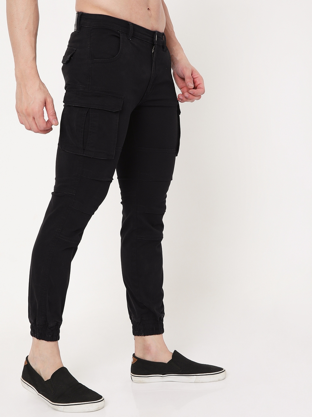 Skinny Fit Suit Trousers with Stretch