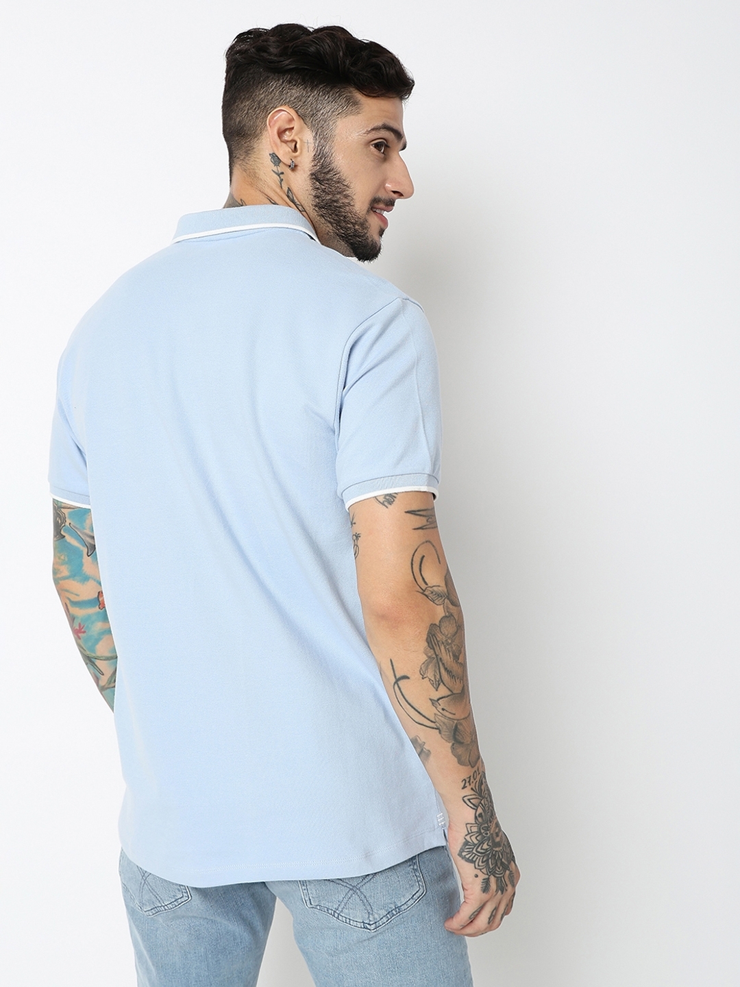 MEN'S RALPH TIP IN POLO