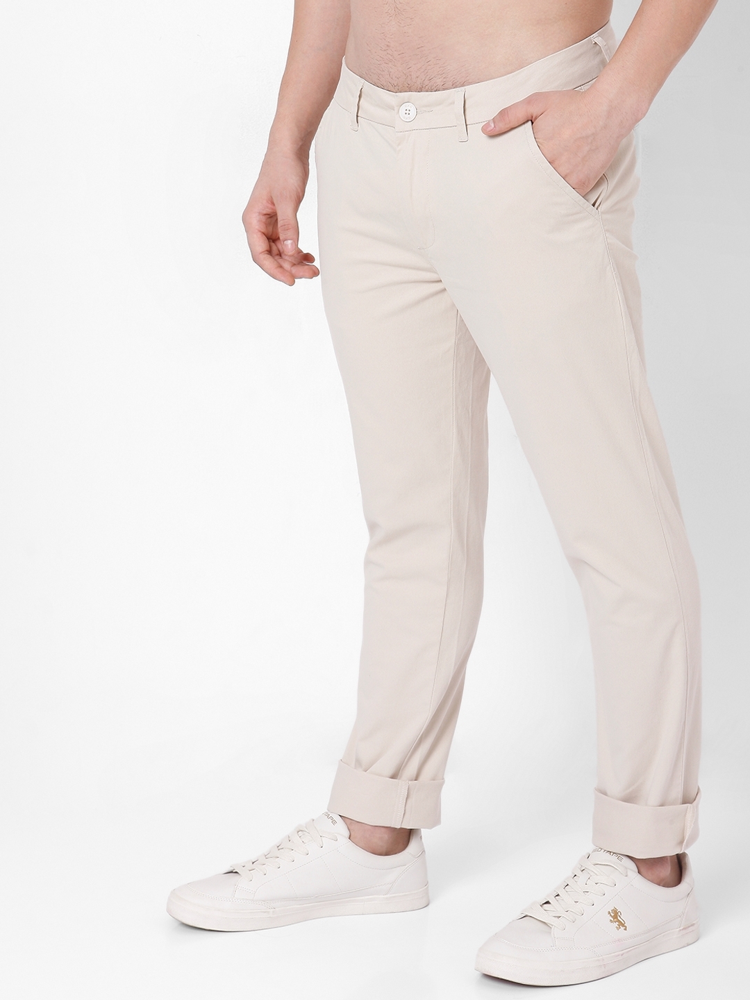 Men's TOKI CHINO IN  Straight Trousers