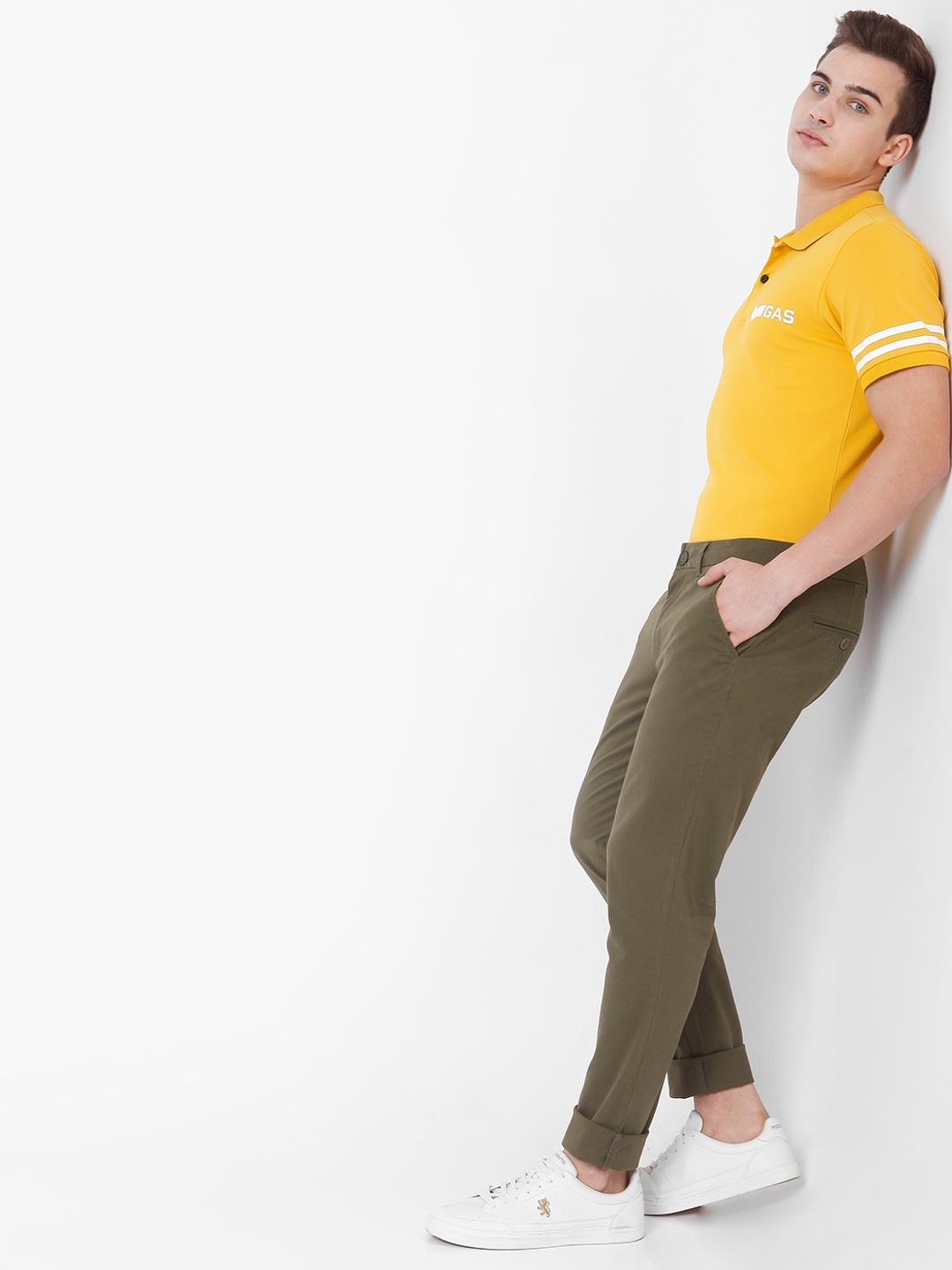 Men's TOKI CHINO IN  Straight Trousers