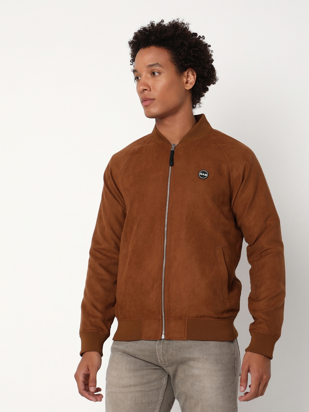 Men's STARK SEUDE IN Bomber Jacket