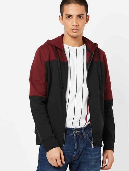 Men's Spree solid grey round neck sweatshirt