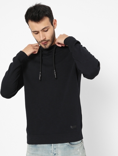 Men's Modest Hood Slim Sweatshirt