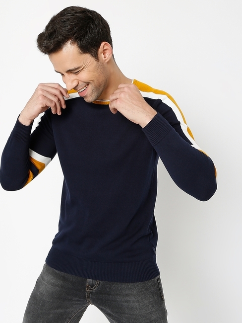 Men's KOEN IN knitted  slim fit sweater