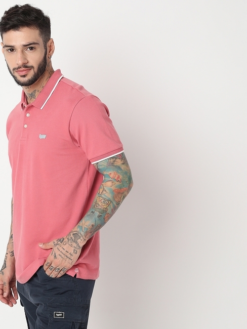 MEN'S RALPH TIP IN POLO