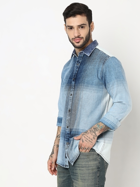 MEN'S S.DET EG.CHECK IN Shirt