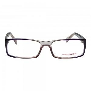 Full Rim Polycarbonate Rectangle Black Medium Vision Express 29107 Eyeglasses