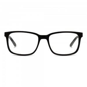 Full Rim Polycarbonate Rectangle Black Large Julius JUBM23 Eyeglasses