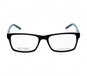 Full Rim Acetate Rectangle Black Medium Miki Ninn MNBM11 Eyeglasses