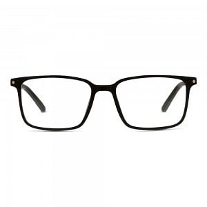 Full Rim TR90 Rectangle Black Large Julius JUBM20 Eyeglasses