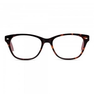 Full Rim Acetate Cat Eye Havana Medium In Style ISAF30 Eyeglasses
