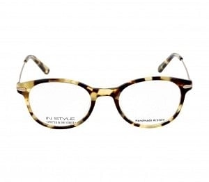 Full Rim Acetate Round Havana Medium In Style ISBF11 Eyeglasses