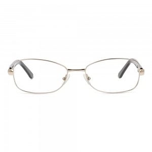 Full Rim Metal Rectangle Gold Medium DbyD DYF16 Eyeglasses