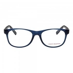 Full Rim Polycarbonate Square Blue Medium Vision Express 12034 Eyeglasses