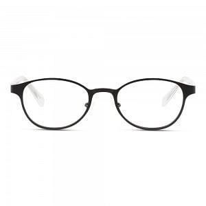Full Rim Stainless Steel Oval Black Medium DbyD DBEF03 Eyeglasses