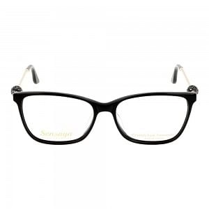 Full Rim Acetate Rectangle Black Small Sensaya SYFF09 Eyeglasses