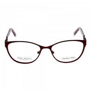 Full Rim Metal Round Red Small Miki Ninn MNFF13 Eyeglasses