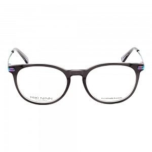 Full Rim Acetate Round Gun Metal Small Miki Ninn MNFF15 Eyeglasses