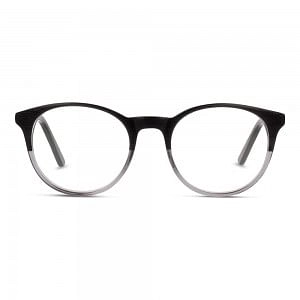 Full Rim Acetate Round Black Medium Miki Ninn MNFM03 Eyeglasses