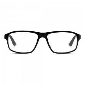 Full Rim Acetate Rectangle Black Large Activ ACFM07 Eyeglasses