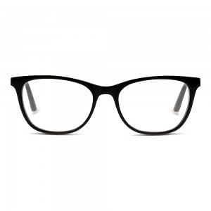 Full Rim Acetate Oval Black Women Small Heritage HEAF83 Eyeglasses