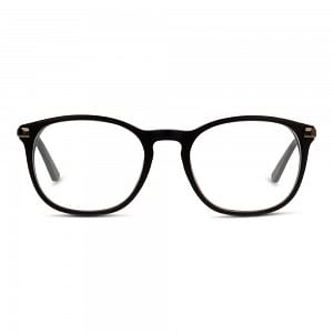 Full Rim Acetate Round Black Medium 5th Avenue FAFM02 Eyeglasses