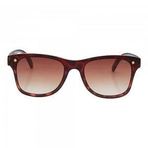 Rectangle Brown Gradient Polycarbonate Full Rim Medium Vision Express 21671 Sunglasses