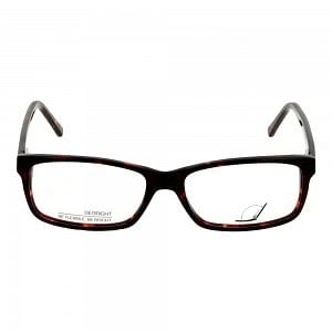 Full Rim Acetate Rectangle Brown Large Be Bright BBAM78 Eyeglasses