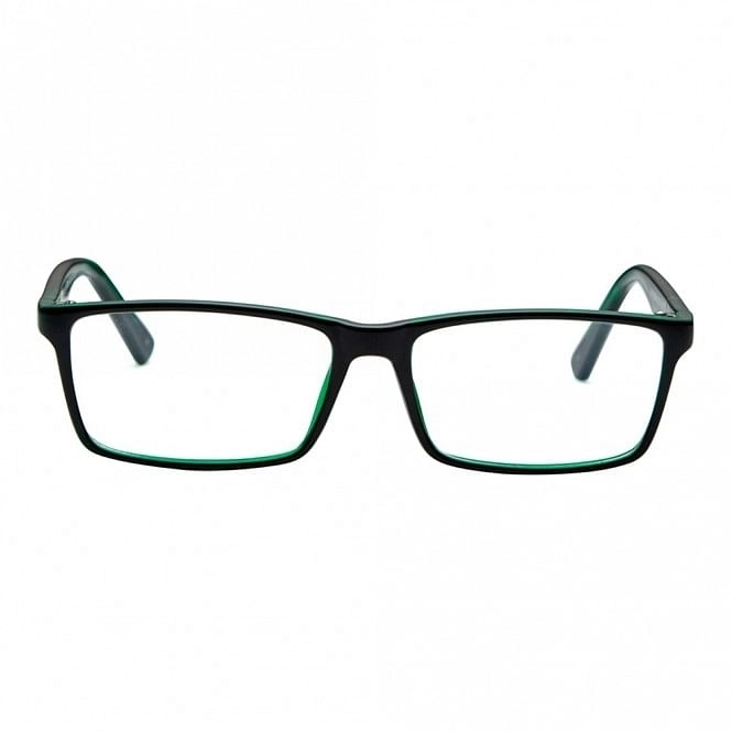 Full Rim Polycarbonate Rectangle Black Medium Vision Express 29469 Eyeglasses